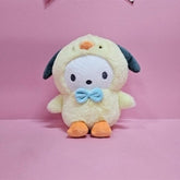 Sanrio Pochacco 10" Plush in Chick Costume Simple Hello Kitty